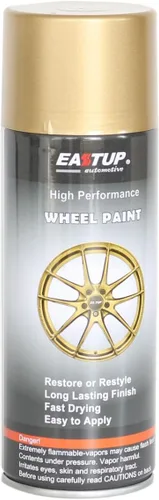 Miniatura 10 de EASTUP Pintura Metálica Premium Oro Champán para Llantas - Acabado Brillante, Alta Durabilidad, Resistente al Desvanecimiento, Pintura en Aerosol