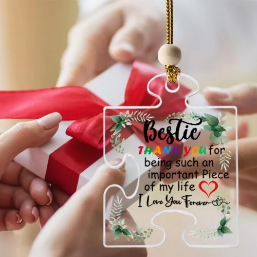 Miniatura 6 de Regalos de agradecimiento – Placa de rompecabezas de acrílico para decoración de cumpleaños y aniversarios