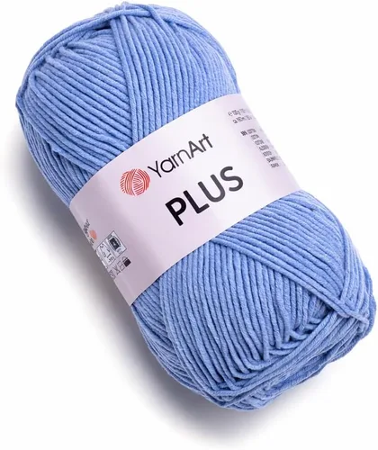 Miniatura 29 de YarnArt Jeans Plus - Hilo de mezcla de algodón suave, 100g (3.5 onzas), 160m (174 yardas), 55% algodón, 45% acrílico, grosor medio #4, ideal