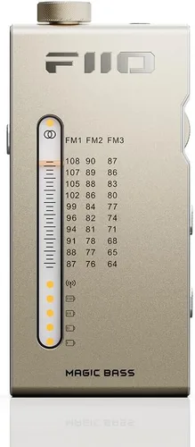 Miniatura 13 de FiiO RR11 Receptor de radio estéreo portátil HiFi FM con sintonización analógica PVR, efectos de sonido BASS+3D, 64MHz-108MHz