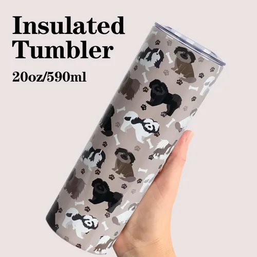 Miniatura 7 de Shih Tzu Regalos para mujeres, vaso Shih Tzu, regalos para amantes de los perros, regalo para perros, tazas de café de viaje Shih Tzu para bebidas