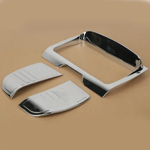 Miniatura 6 de TCT-MOTORPARTS Tri Line - Cubierta de calibre estéreo para Harley Touring Modelos Electra Street Tri Glide Ultra Limited FLHTK Road King FLHR