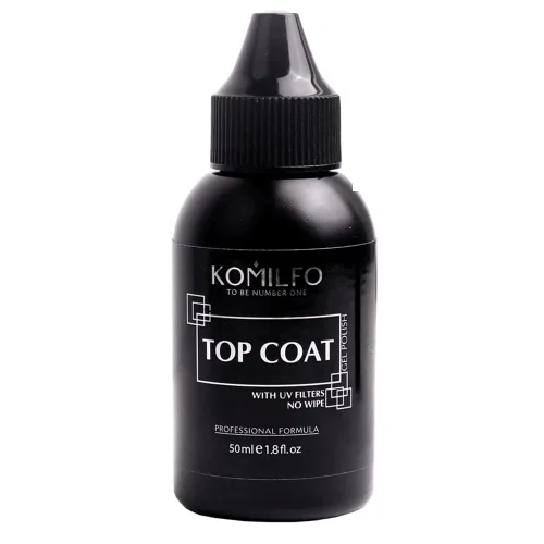 Miniatura 11 de Colección KOMILFO Base y Top Coat – Base de goma, base de fibra, base X, base de cubierta, base francesa y capa superior UV LED Soak Off Gel Polish