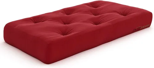 Miniatura 17 de Nirvana Futons Colchón de futón completo de 6 pulgadas, sarga azul marino, fabricado en Estados Unidos Azul marino (Navy Twill)