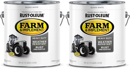 Miniatura 63 de Rust-Oleum 280131-6PK Pintura en aerosol para granjas e implementos, 12 onzas líquidas, color azul Ford, paquete de 6 Ford azul