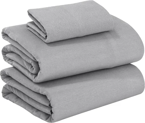 Miniatura 35 de RUVANTI Juego de sábanas de franela 100% algodón tamaño matrimonial - 4 piezas, cálidas, suaves y transpirables, con bolsillo profundo, ropa de cama