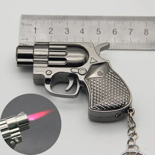 Miniatura 5 de Lindo y divertido encendedor, gran regalo de broma, llama suave, recargable, de butano, novedad ajustable, novedad de la suerte, encendedor único