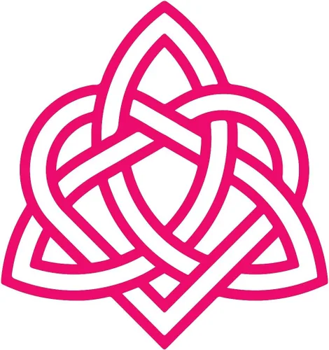Miniatura 8 de Corazón celta triquetra nudo 1 (holograma) (juego de 2) calcomanías de vinilo impermeables de alta calidad para teléfono portátil, accesorio