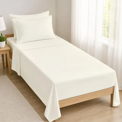 Miniatura 20 de Mattress-Homes Juego de sábanas de tamaño matrimonial XL, ropa de cama de 4 piezas, microfibra cepillada, sábanas extra suaves, refrescantes