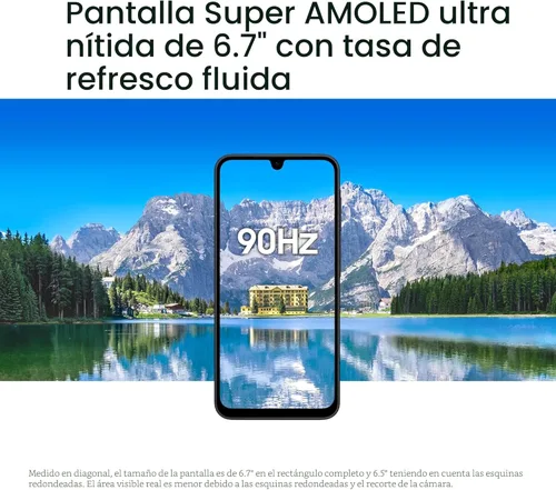 Miniatura 3 de Samsung Teléfono inteligente Galaxy A17 5G, 128 GB, AMOLED grande, cámara de alta resolución, diseño duradero, carga súper rápida, almacenamiento