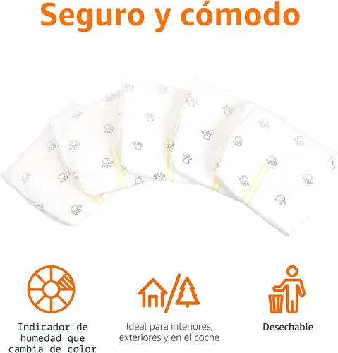 Miniatura 3 de Amazon Basics Pañales para perros machos, 30 unidades, XS, ultra absorbentes, desechables, con ajuste seguro, a prueba de fugas y cómodos