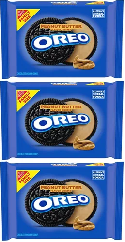 Miniatura 38 de Galletas OREO Minis tipo sándwich doradas, 12 bolsas de 3 oz