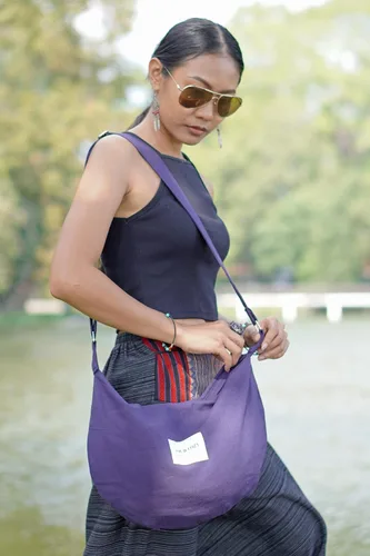 Miniatura 4 de Your Cozy Bolso bandolera para mujer, bolso grande para compras, bolso de mano con cremallera superior, bolso de mensajero hecho a mano