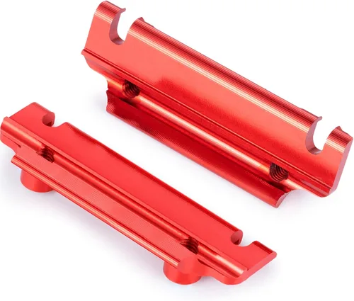 Miniatura 5 de SWX 2 soportes de barra estabilizadora central de aluminio, escala 1/8 ARRMA 6S, retenedor de barra de rodillo de aleación compatible con piezas