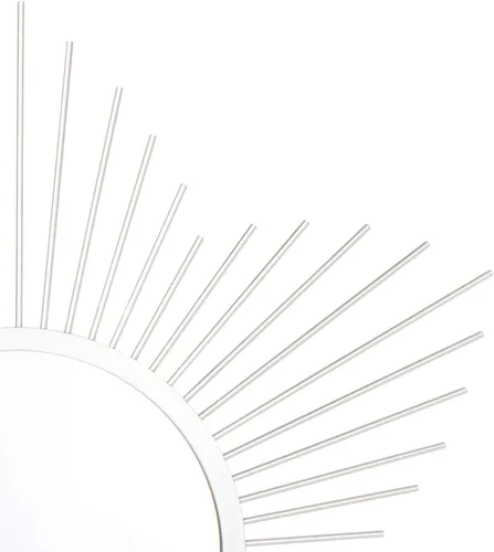 Miniatura 3 de SAFAVIEH Home River Silver Sunburst - Espejo decorativo de 36 pulgadas