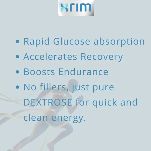 Miniatura 4 de XRIM Labs Dextrosa en polvo, sabor a cereza natural, energía rápida, apoyo de recuperación y energía, bolsa a granel de 15.87 oz