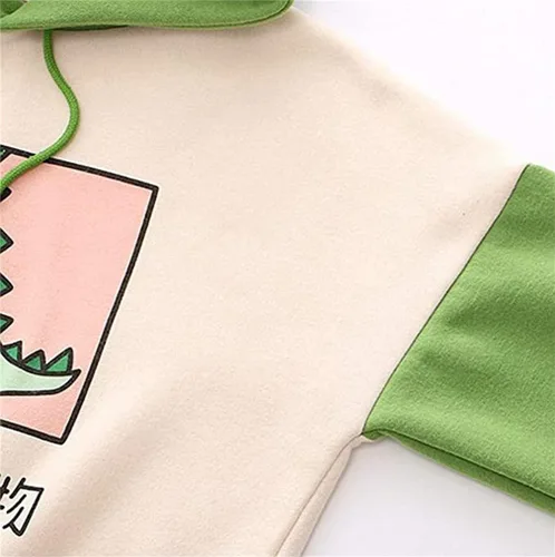 Miniatura 5 de Fronage - Sudadera con capucha para niñas adolescentes y mujeres, de manga larga, lindas, sin botones