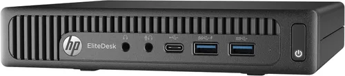 HP EliteDesk 800 G2 - Mini escritorio - i5-6500T 2.5GHz - 4 GB RAM - 128 GB SSD - Gráficos HD 530 - Teclado y ratón GigE - Win 7 Pro 64-bit