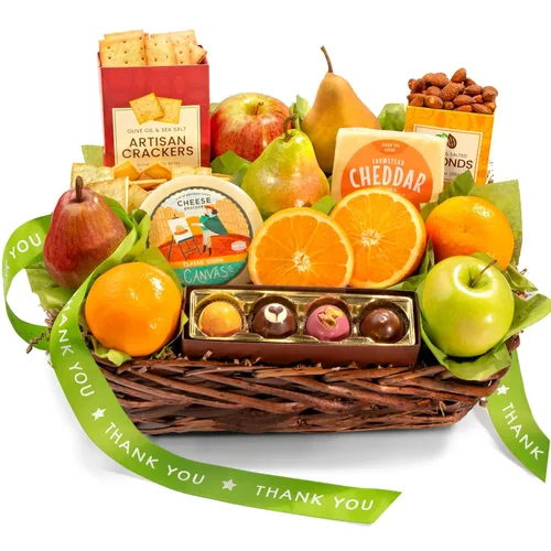 Miniatura 8 de A Gift Inside Cesta de frutas de lujo para el día
