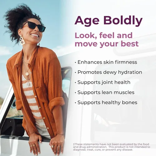 Miniatura 4 de Body Kitchen Youthful Beauty Advanced, polvo de péptidos de colágeno para hermosas uñas de piel, resveratrol y ácido hialurónico para apoyo