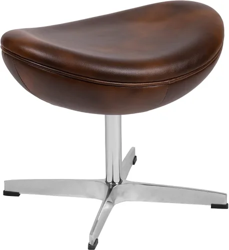Miniatura 33 de Flash Furniture Egg Series Grey LeatherSoft Silla de recepción lateral Gris Leathersoft
