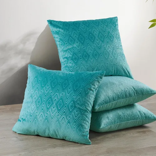 Miniatura 21 de Home Soft Things Ikat - Fundas de almohada de terciopelo de 2 piezas, 14 x 26 pulgadas, aguacate, funda de almohada decorativa lumbar sólida
