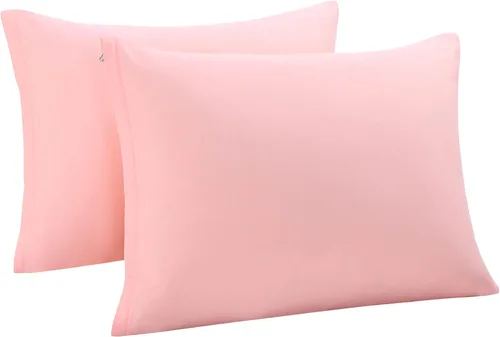 Miniatura 11 de uxcell Fundas de almohada tejidas de 100% algodón egipcio, fundas de almohada suaves y transpirables con cierre de cremallera, 2 fundas de almohada