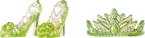 Miniatura 9 de Disney Princess Royal Shimmer Tiana - Muñeca de moda con falda y accesorios, juguete para niños a partir de 3 años