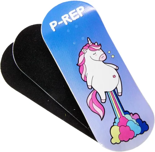 Miniatura 3 de P-REP V2 Performance Patineta Completa de Madera para Dedos 34mm - Huele El Arcoíris