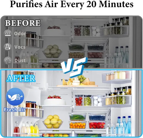 Miniatura 4 de Reemplazo del filtro de aire compatible con el cartucho de purificación de aire del refrigerador Sub-Zero 7042798, 7007076, 7007067