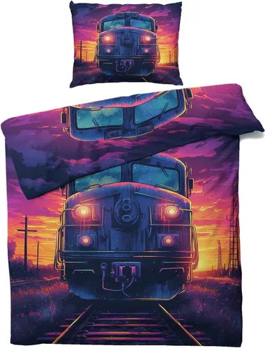 Miniatura 48 de Phoenix Funda de edredón tamaño King Juego de ropa de cama de pájaro de fantasía 3 piezas Funda de edredón con patrón de microfibra suave