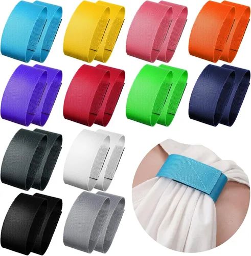 Miniatura 11 de Kajaia Sleeve Holders Sports Sleeve Clips Soccer Softball for Sports T Shirts Baseball Negro