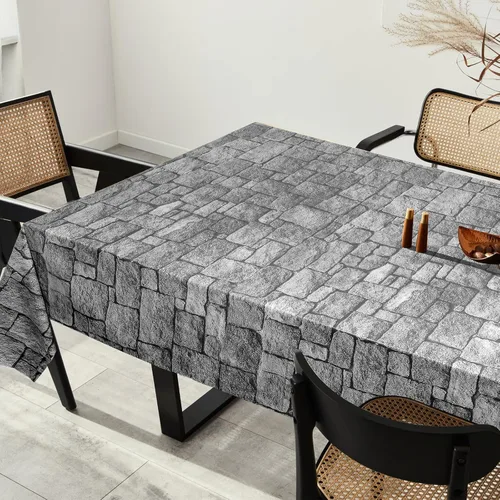 Miniatura 3 de Chuangdi Papel tapiz de pared de piedra de ladrillo, decorador de escena de pared de piedra, láminas de ladrillo, papel tapiz, cortinas, puerta, Gris