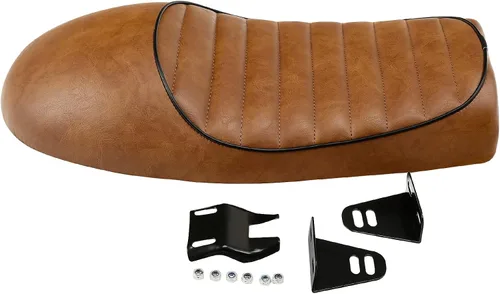 Miniatura 2 de XFMT, asiento plano universal para carrera, color café, marrón, Marrón