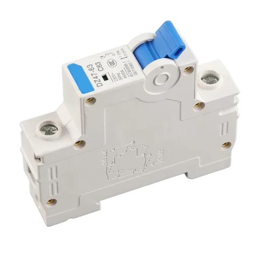 Miniatura 8 de Interruptor de corte del disyuntor miniatura DZ47‑63 1Pole (63A)