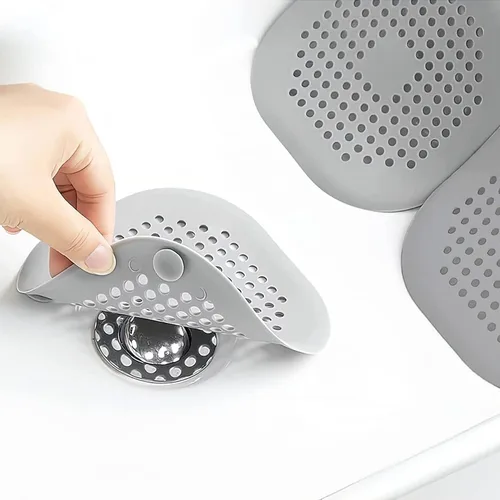 Miniatura 15 de 4 Piezas de Captador de Pelo para Desagüe de Ducha, Tapón para Bañera, Protectores de Desagüe para el Hogar, Cubierta de Desagüe con Ventosa, Trampa
