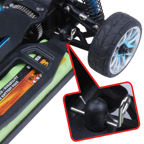Miniatura 4 de HobbyPark Clips de cuerpo RC 1/16 1/18 con ángulo de 90 grados para Traxxas Redcat Racing WLtoys A959 Coche Camión Buggy Drift Touring