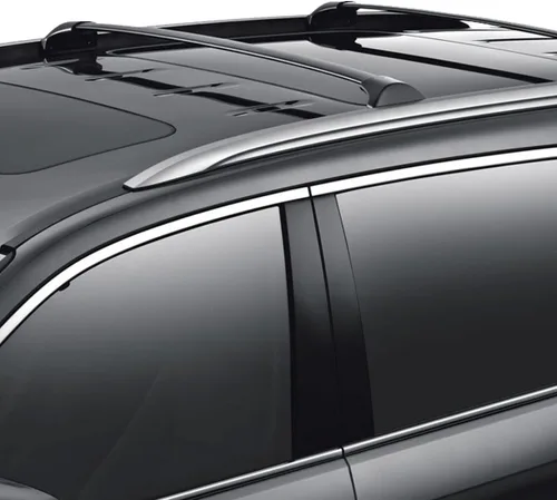 Miniatura 6 de DNA MOTORING PT-ZTL-8030 - Par de barras transversales de aluminio para techo de automóvil, compatibles con Acura MDX 14-18, color negro