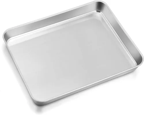 Leonyo Bandeja para hornear de 9 x 7 pulgadas
