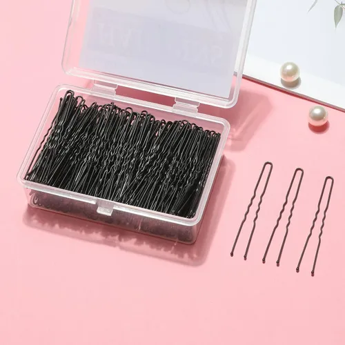 Miniatura 4 de Mia Klein Horquillas para el cabello en forma de U, 2.4 pulgadas, 250 unidades, horquillas profesionales para mujeres, niñas y salones