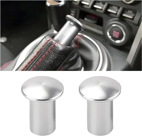 Miniatura 7 de AICEL Botón de Deriva con Perilla Giratoria, 2 Piezas Cubierta de Emergencia para Mango de Freno de Mano E-Brake, Botón de Bloqueo de Perilla