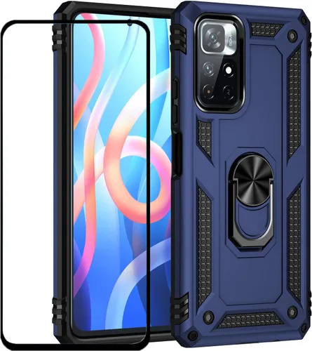 Miniatura 18 de Funda para Xiaomi redmi Note 12 Pro Plus 5G con protector de pantalla, soporte delgado protección militar a prueba de golpes Armor Defender Funda