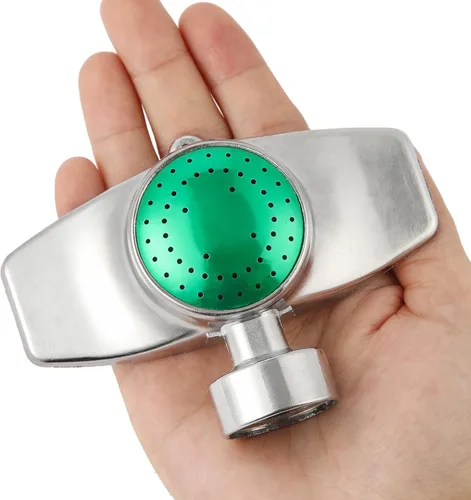 Miniatura 6 de Rociador de manchas de metal, aspersor de césped para patio con flujo de agua suave para cobertura de áreas pequeñas de hasta 30 pies, cabezal