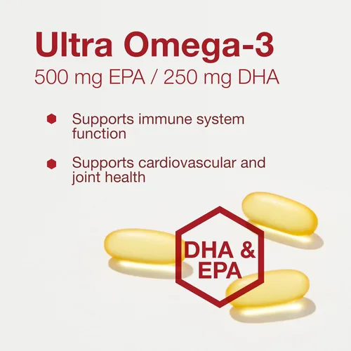 Miniatura 4 de PROTOCOL FOR LIFE BALANCE Ultra Omega-3-500mg EPA y 250mg DHA - Aceite de pescado para apoyo cerebral, salud del corazón y sistema nervioso*
