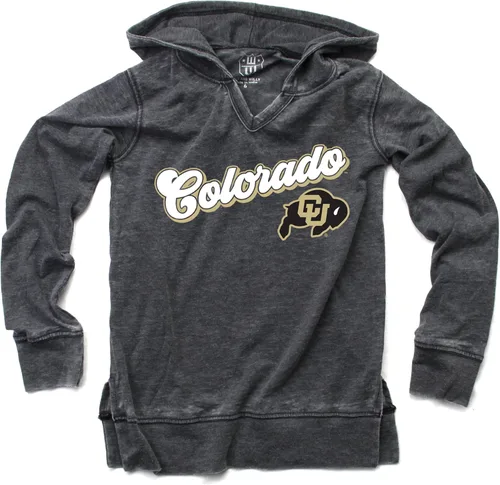 Miniatura 45 de Wes and Willy NCAA Camiseta con Capucha de Cuello en V para Niñas azul (Ucla bruins blue)