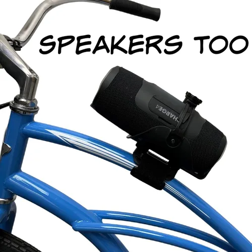 Miniatura 9 de ABC por BiKASE - Cualquier Jaula de Botella, Soporte para Botella de Agua de Bicicleta - Se Ajusta a Cualquier Botella, Contenedor, Altavoz, Soporte