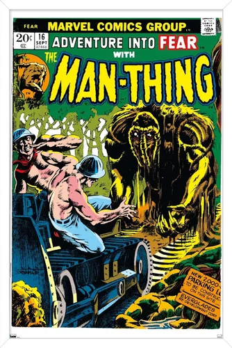 Miniatura 11 de Trends International Marvel Comics: Man-Thing #16 - Póster de pared, 34 pulgadas de largo x 22.4 W, versión premium sin marco