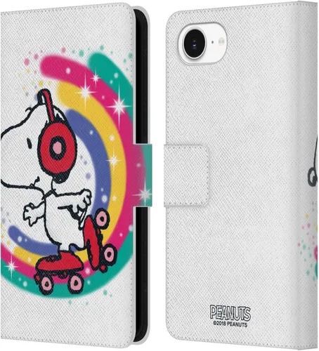 Miniatura 39 de Head Case Designs Funda de piel con licencia oficial de Peanuts Beach Surf Snoopy Boardwalk Airbrush compatible con Apple iPhone 11