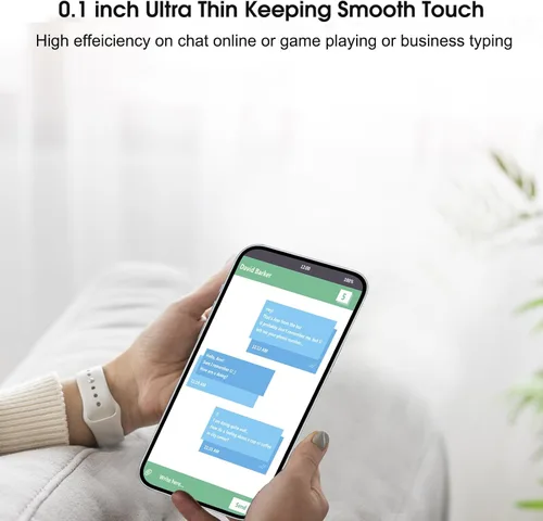Miniatura 8 de Qularlans Paquete de 3 protectores de pantalla de vidrio templado compatibles con iPhone 11/XR, dureza 9H, resistente a los golpes, vidrio templado