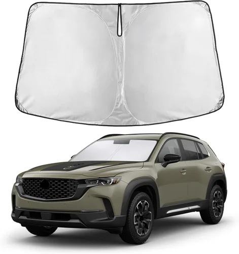 Miniatura 151 de EcoNour Parasol para parabrisas compatible con Hyundai Tucson 2016-2019 2020 2021, visera solar para parabrisas delantero y ventana, bloqueador